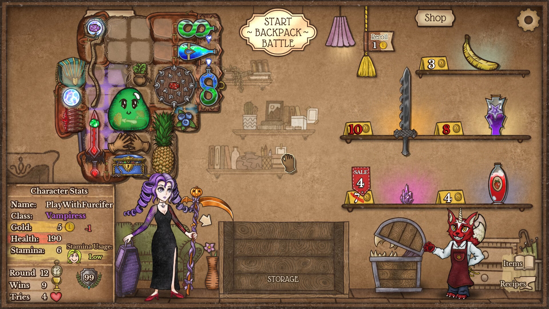 Backpack Battles Steam Account