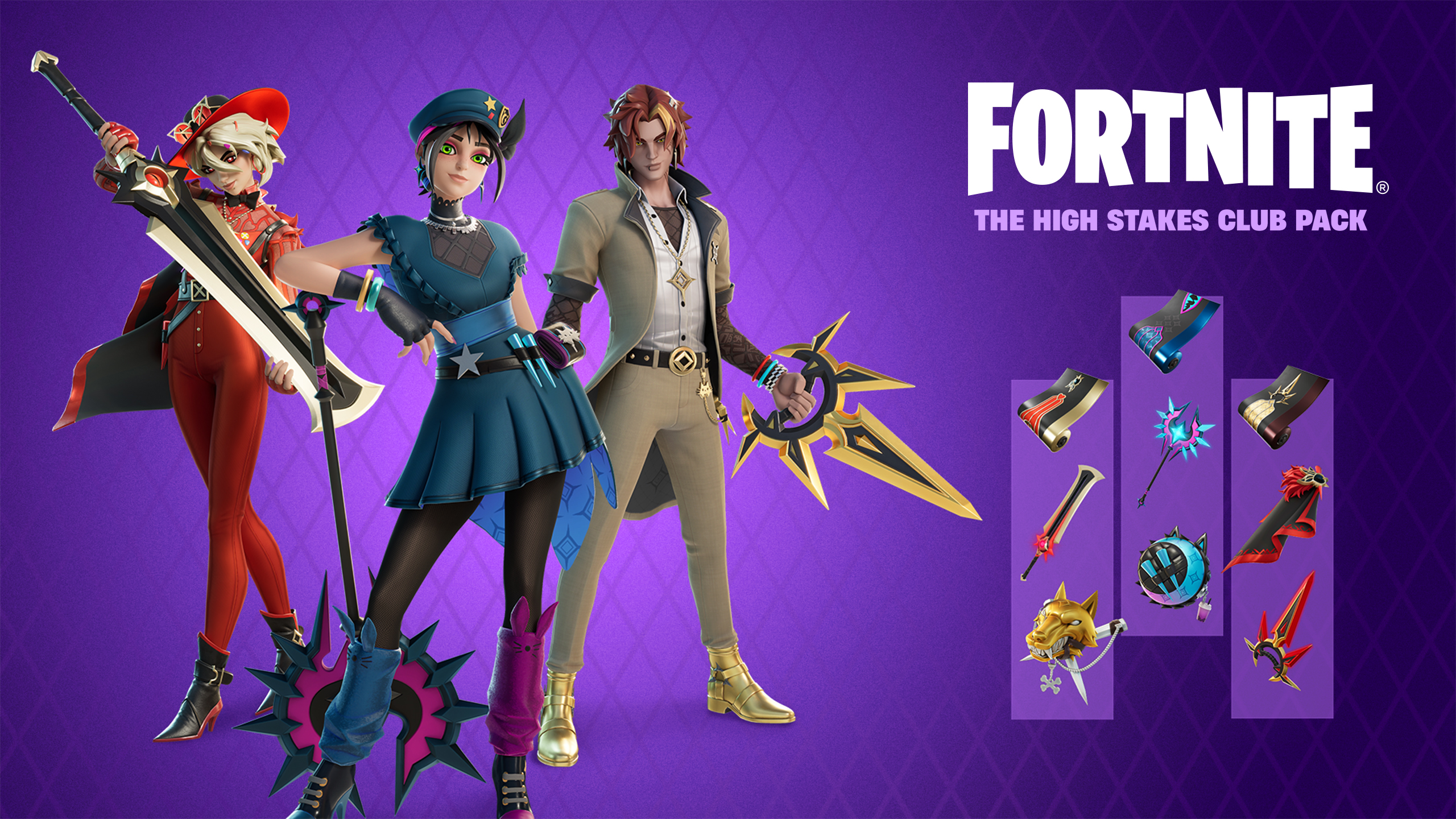 Fortnite - The High Stakes Club Pack DLC EU XBOX One / Xbox Series X|S CD Key