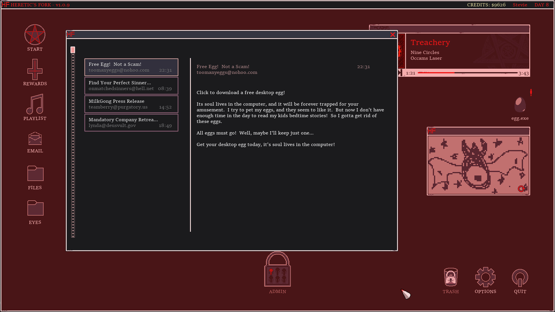 Heretic's Fork Steam Account