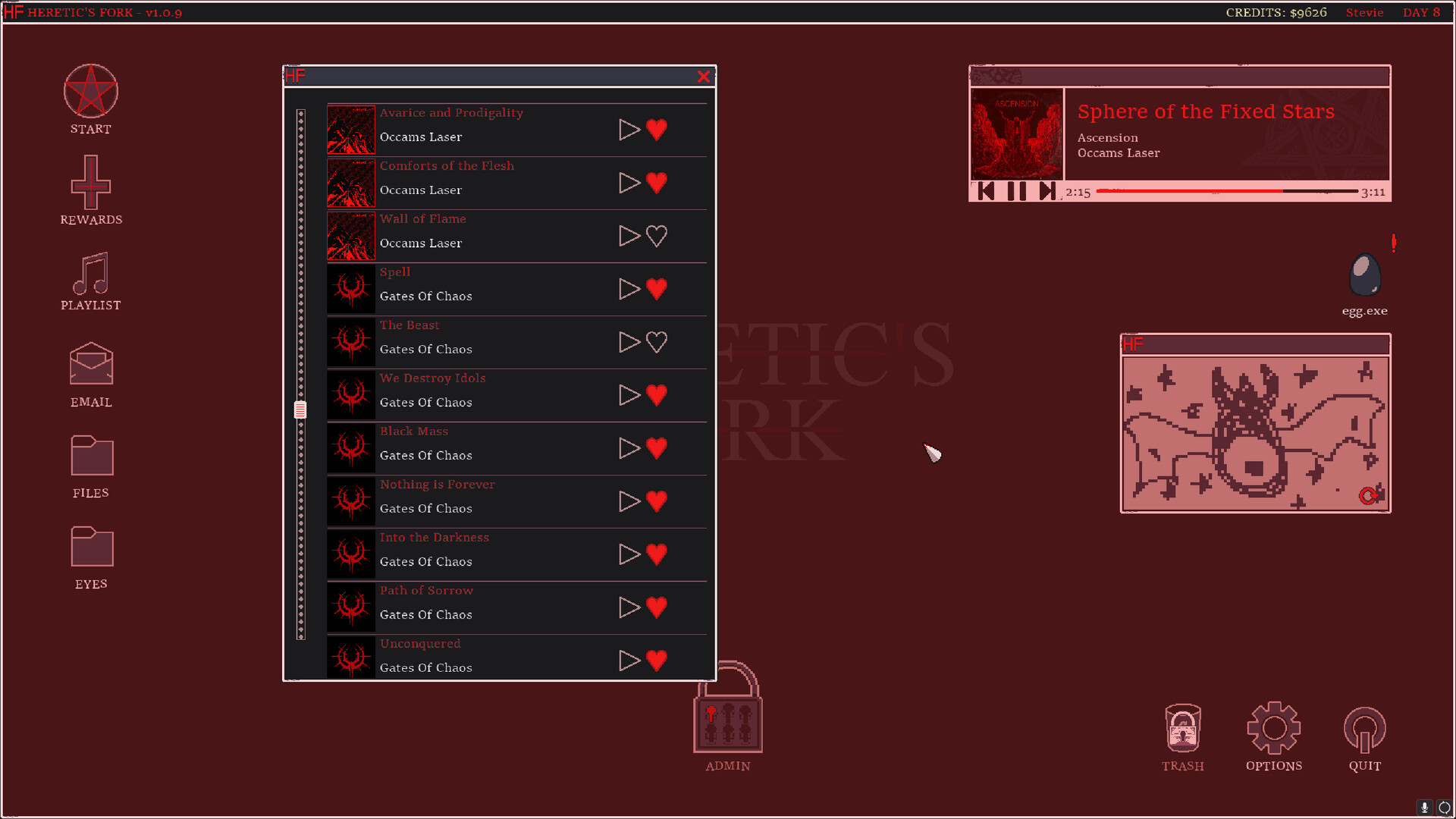 Heretic's Fork Steam Account