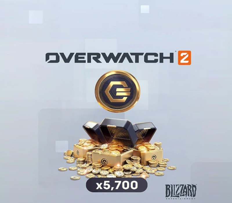 Overwatch 2 - 5000 (+700 Bonus) Coins DLC XBOX One / Xbox Series X|S CD Key