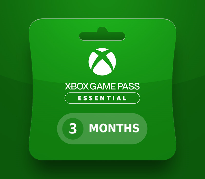 XBOX Game Pass Essential - 3 Month Subscription Card SE