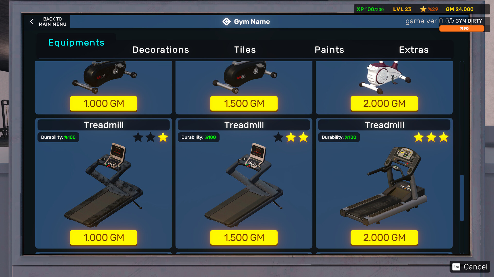 Gym Simulator 24 PC Steam CD Key