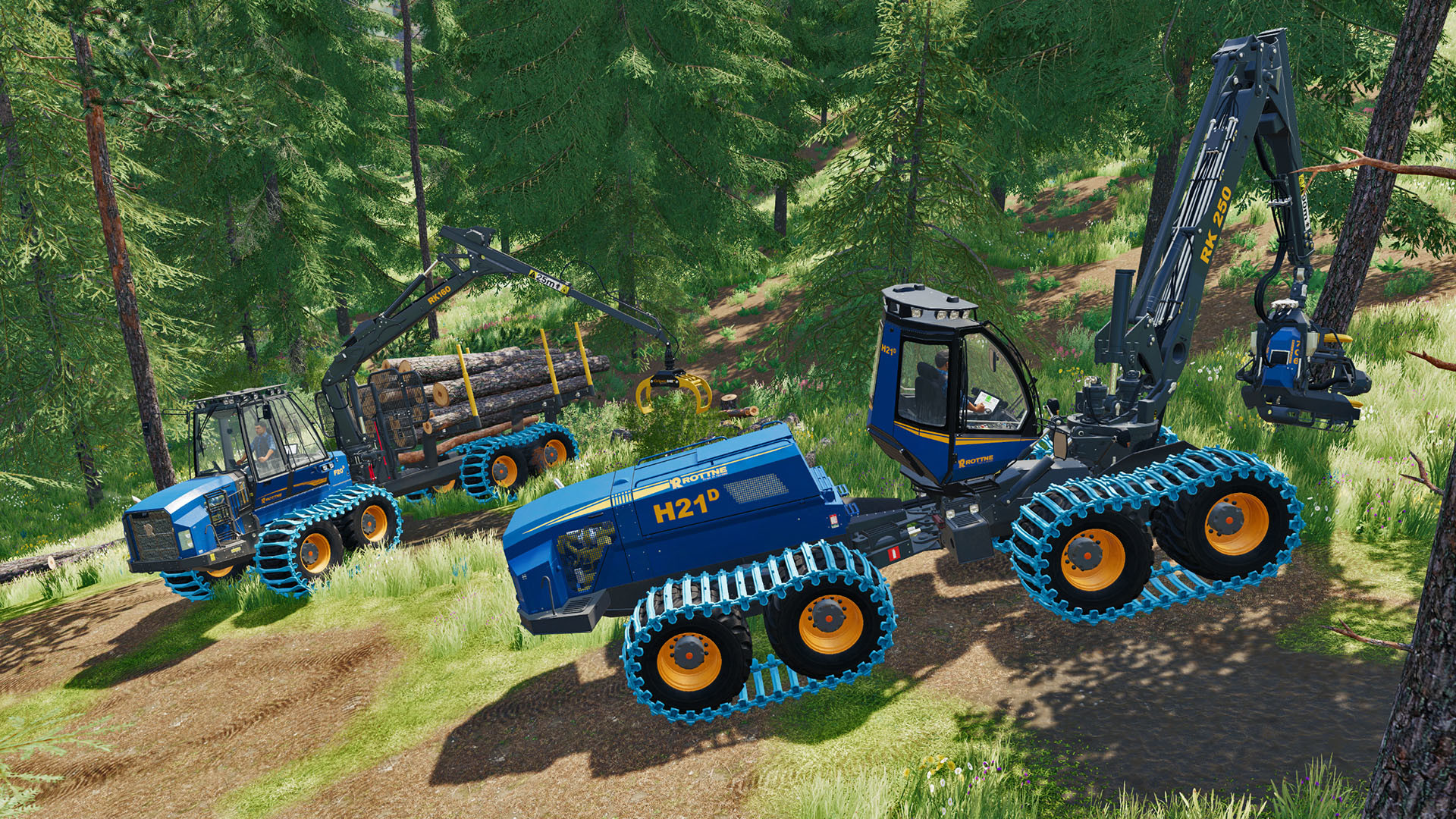 Farming Simulator 19 - Rottne DLC PC Steam CD Key