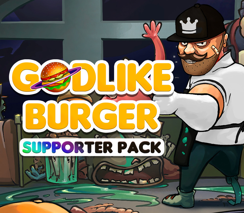 Godlike Burger - Supporter Pack DLC Steam CD Key