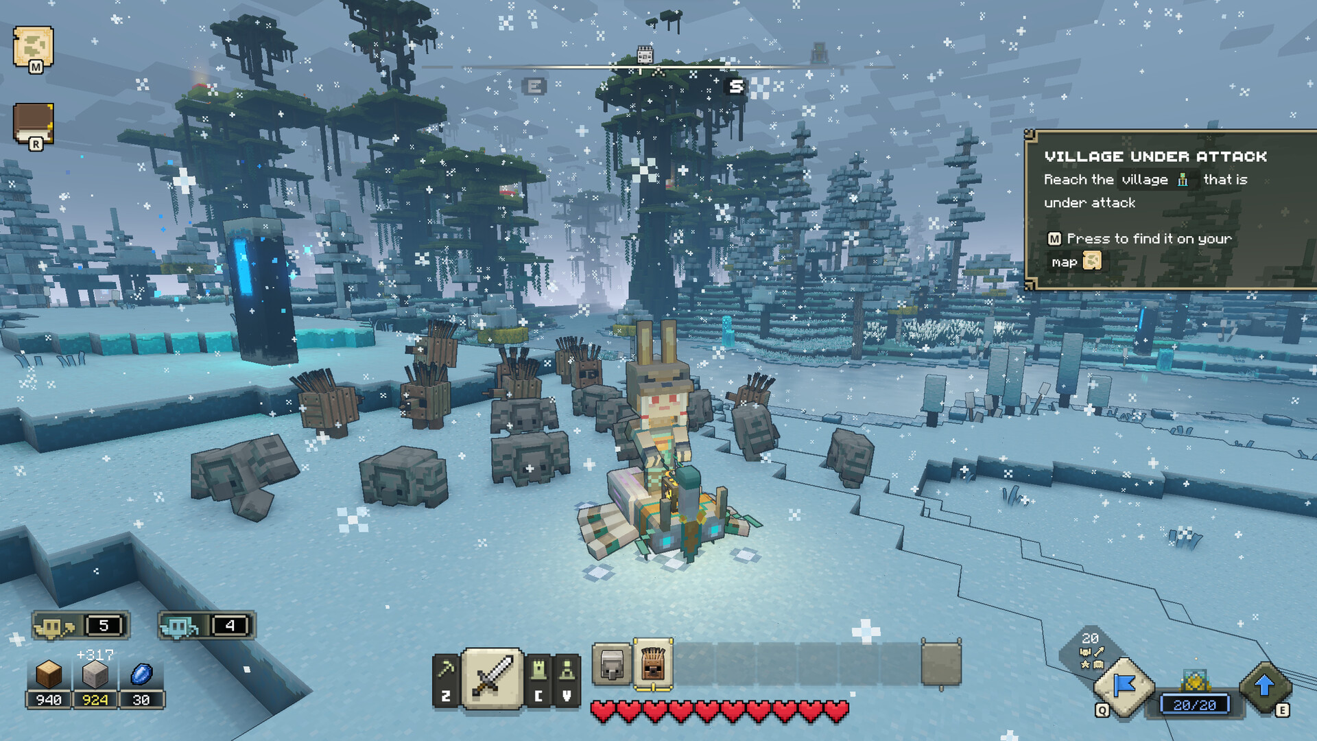 Minecraft Legends - Deluxe Skin Pack DLC EU (without DE) PS4 CD Key