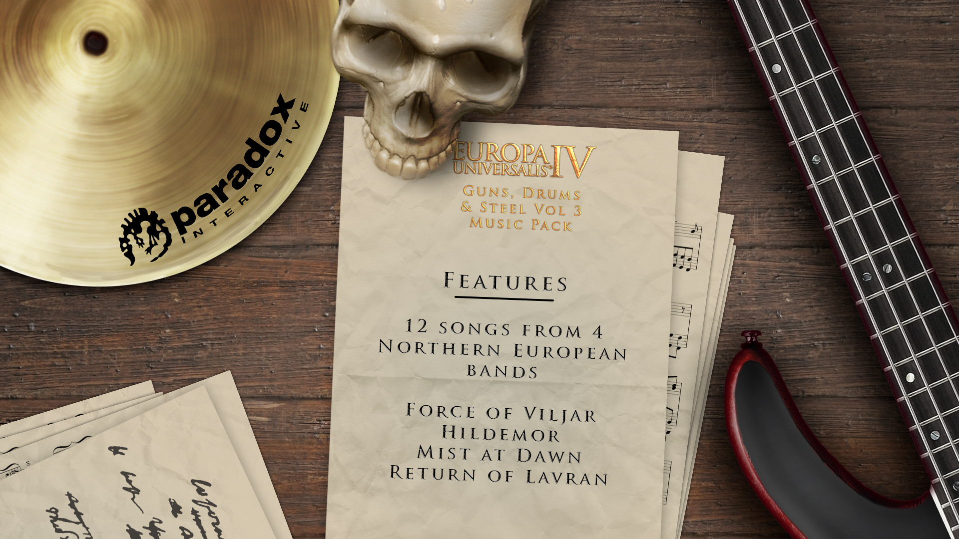 Europa Universalis IV - Guns, Drums and Steel Vol. 3 Music Pack DLC Steam CD Key