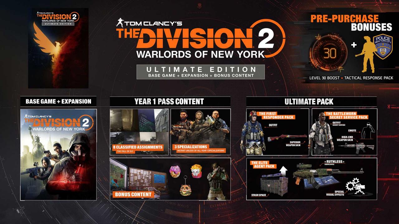 Tom Clancy’s The Division 2 Warlords of New York Ultimate Edition EU Xbox Series X|S Account