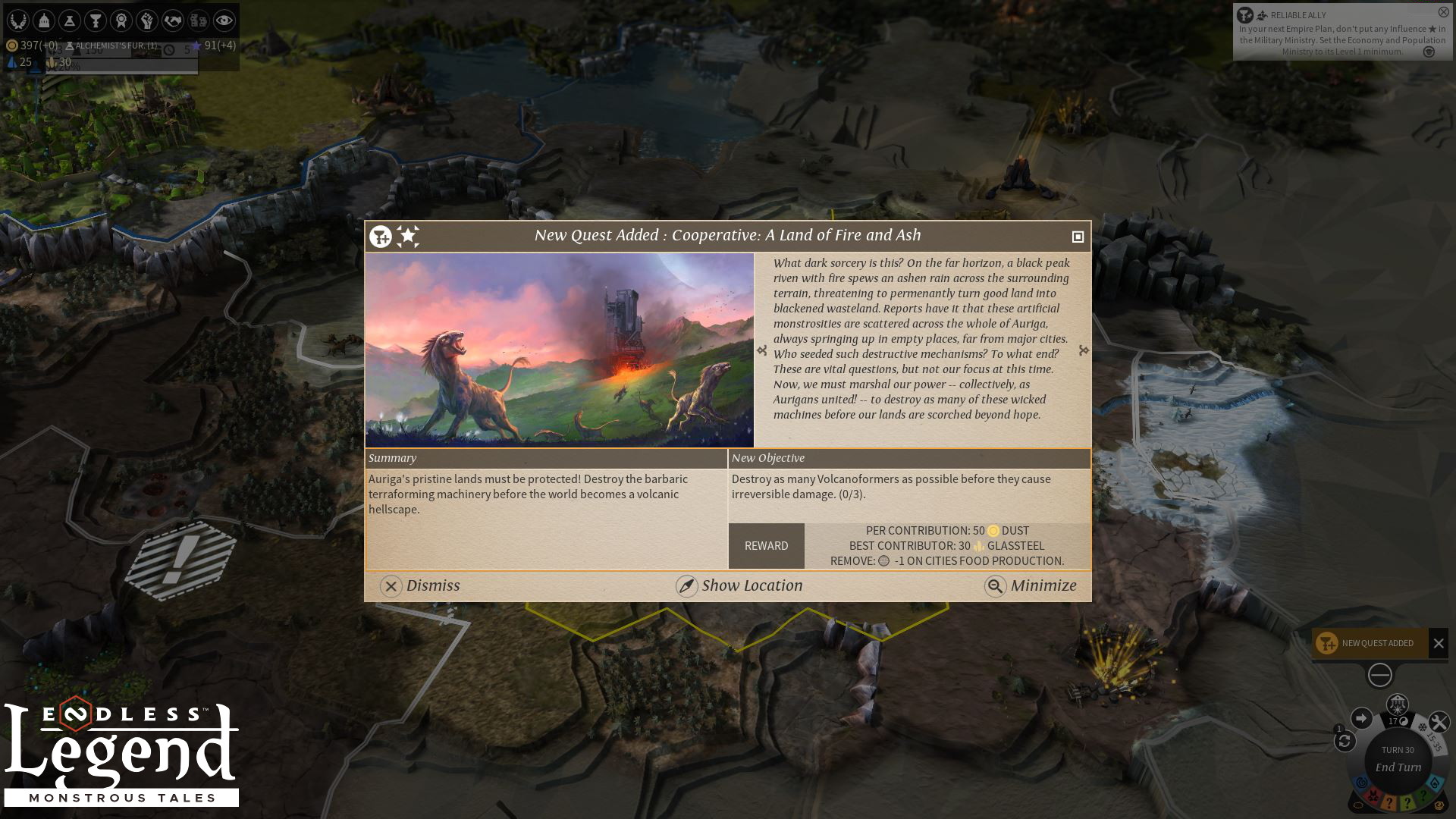 Endless Legend - Monstrous Tales DLC Steam CD Key