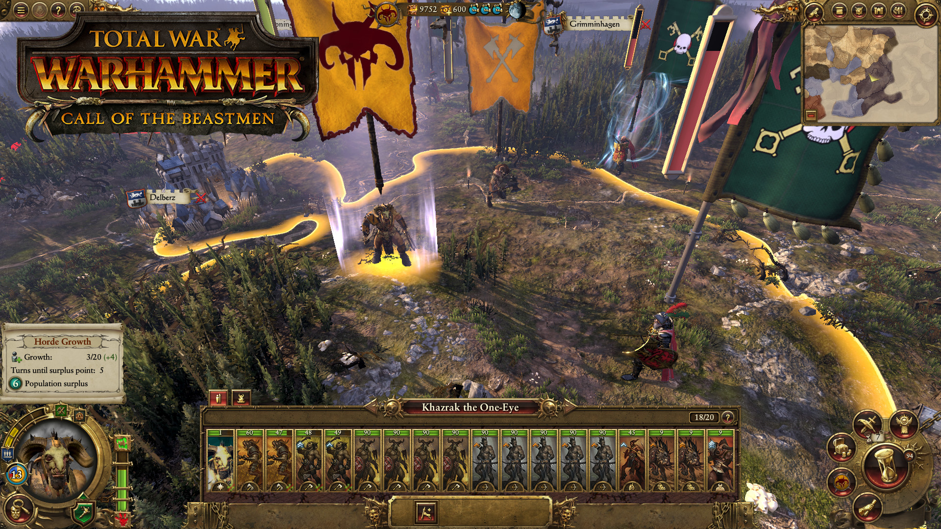 Total War: WARHAMMER III - Call of the Beastmen DLC EU Steam CD Key