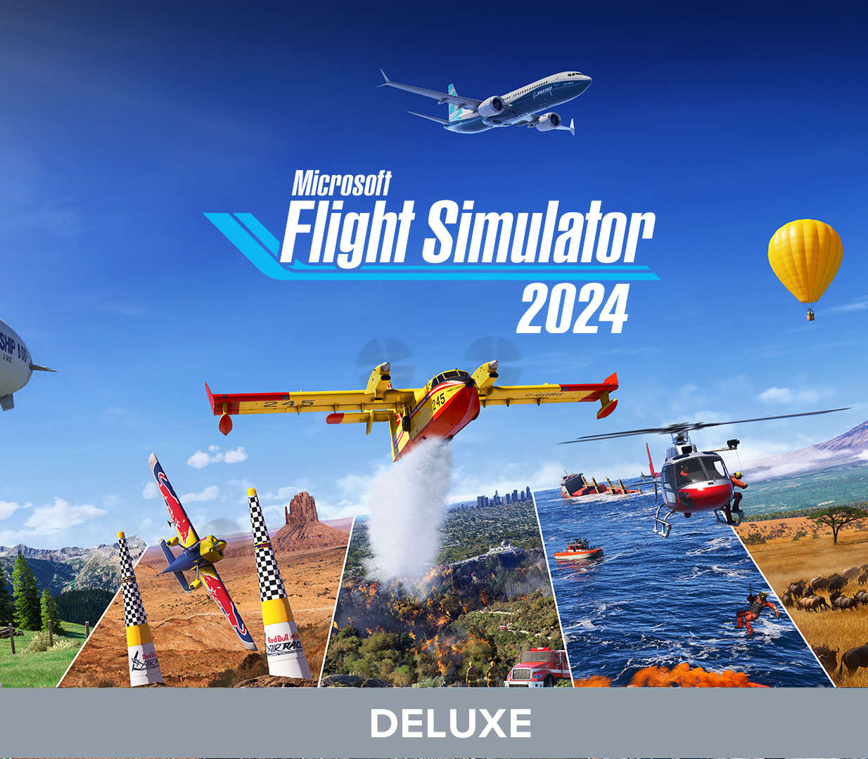 Microsoft Flight Simulator 2024 Deluxe Edition Xbox Series X|S / PC Account