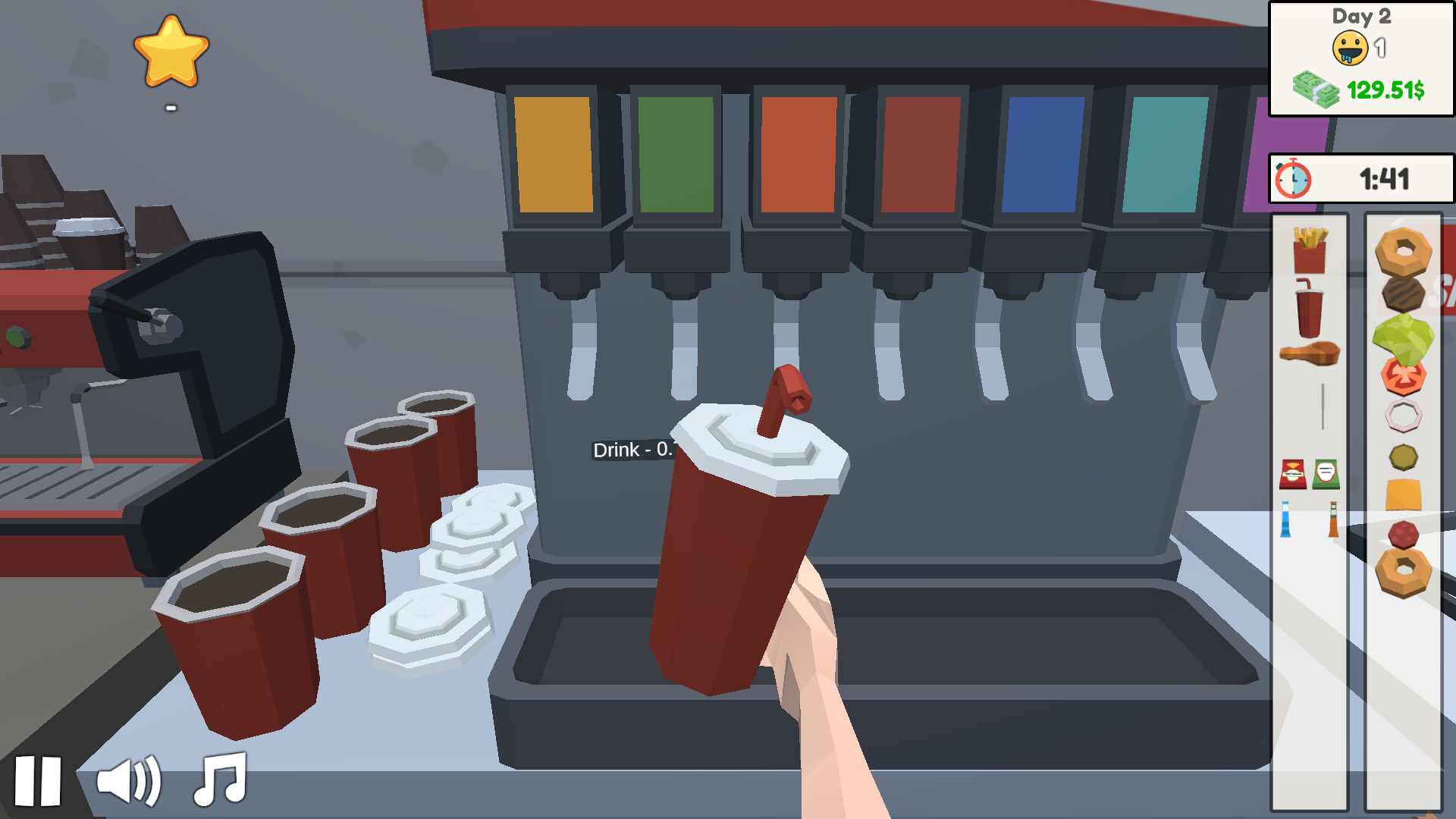 Fast Burger Simulator PC Steam Account