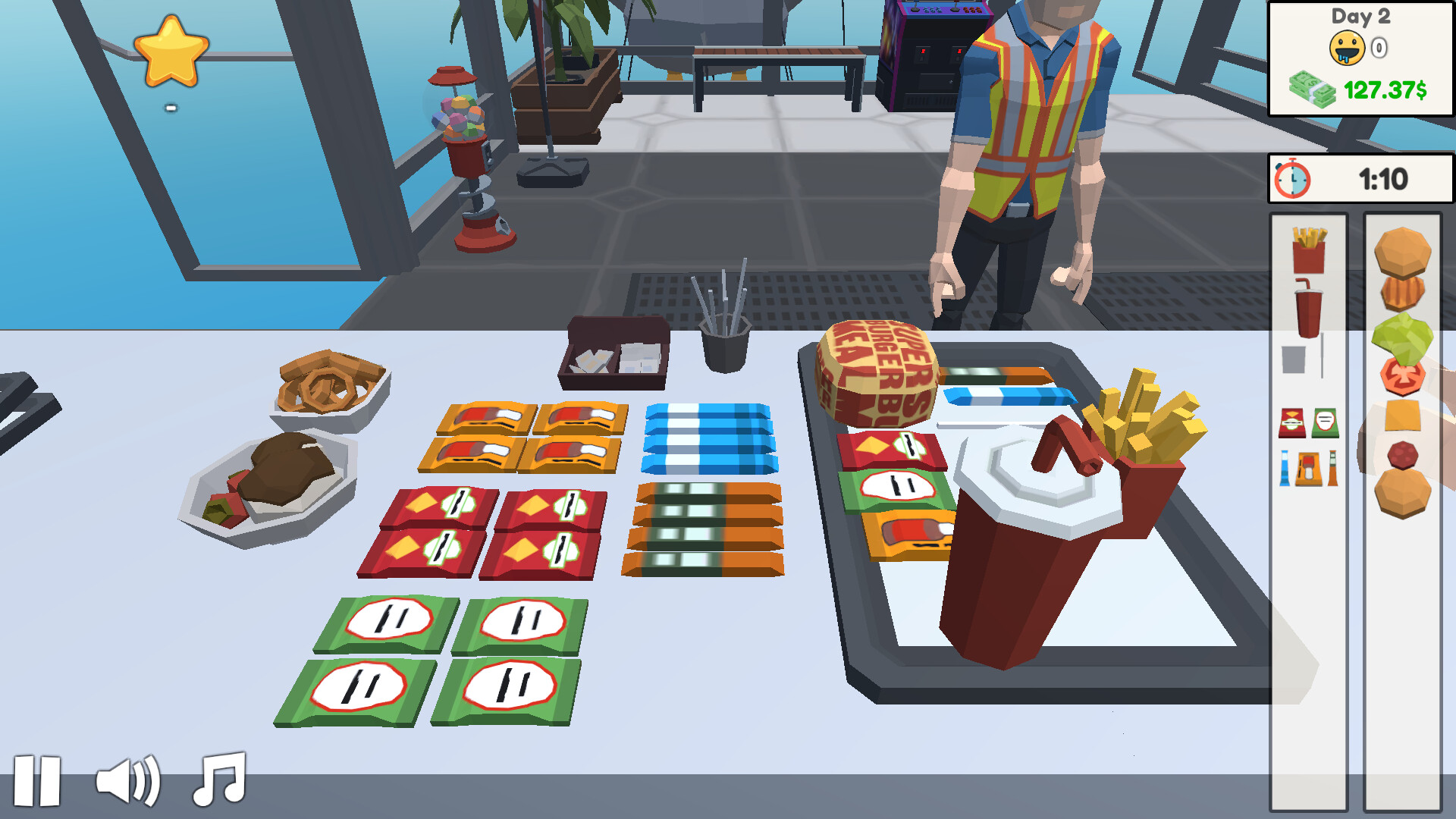 Fast Burger Simulator PC Steam Account
