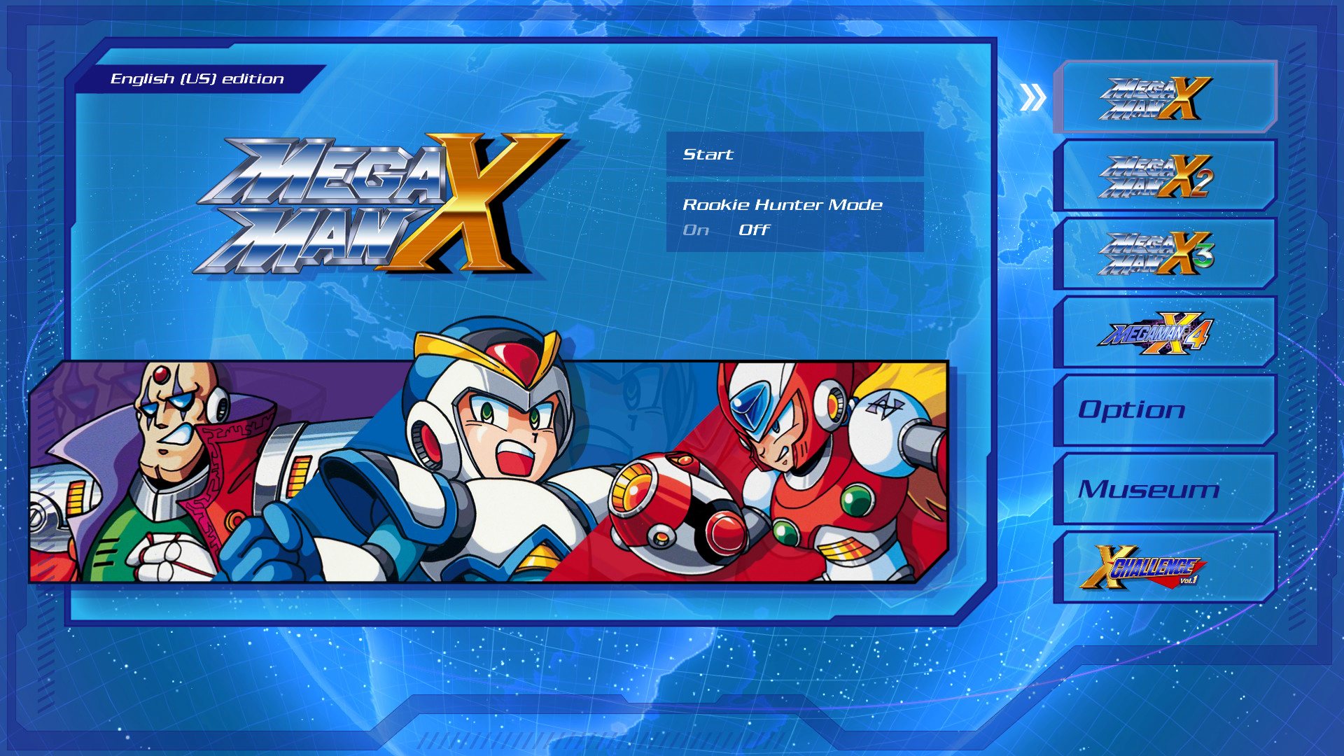 Mega Man X Legacy Collection Nintendo Switch Access