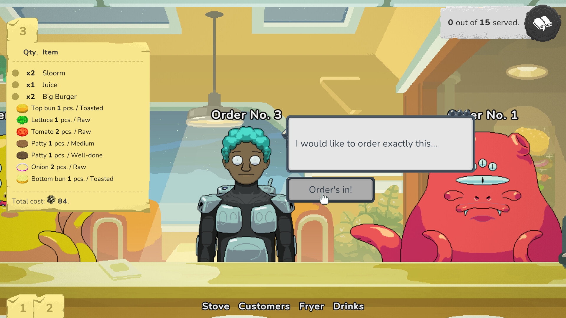 Galaxy Burger PC Steam Account