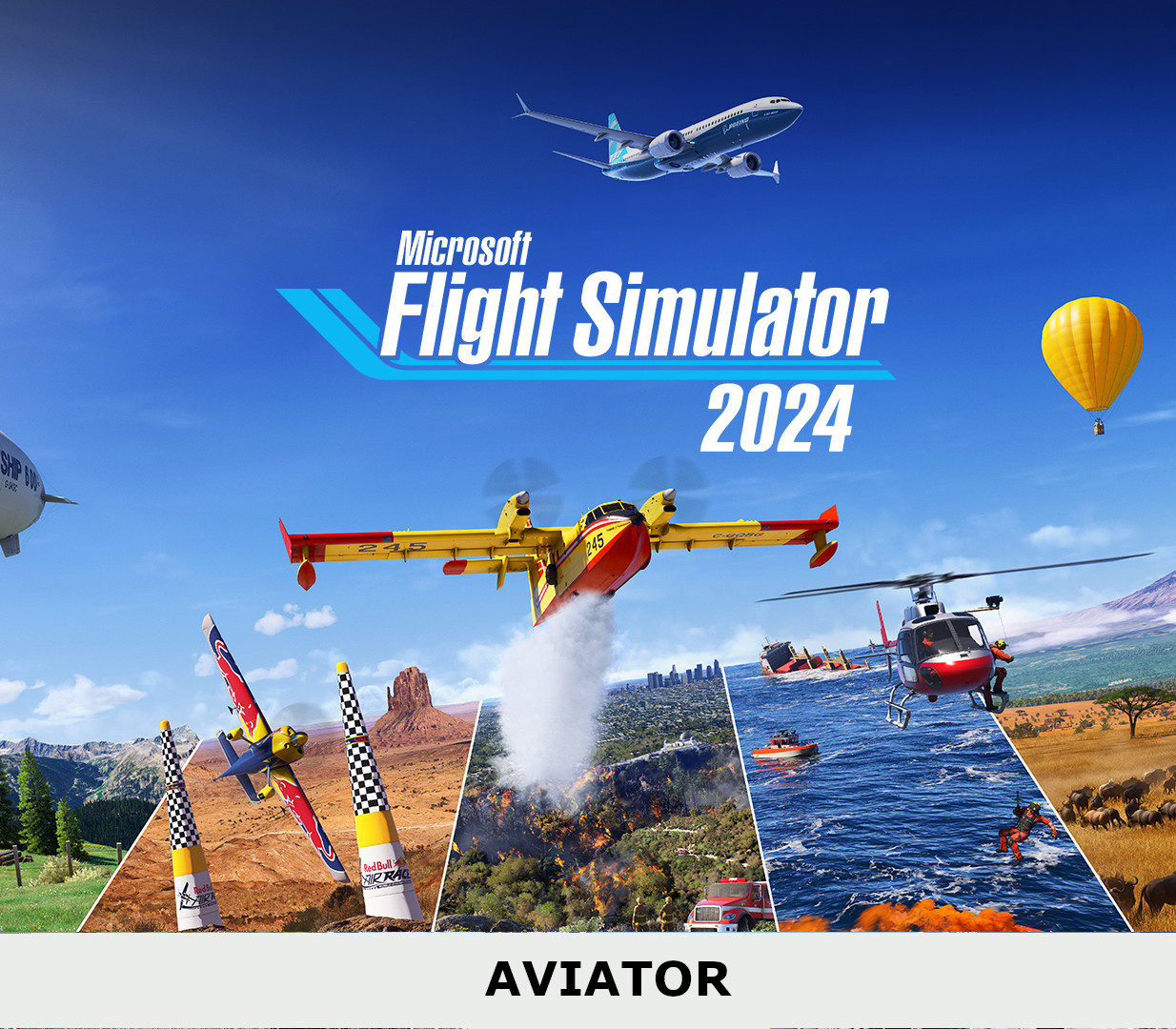 Microsoft Flight Simulator 2024 Aviator Edition PC Steam Account
