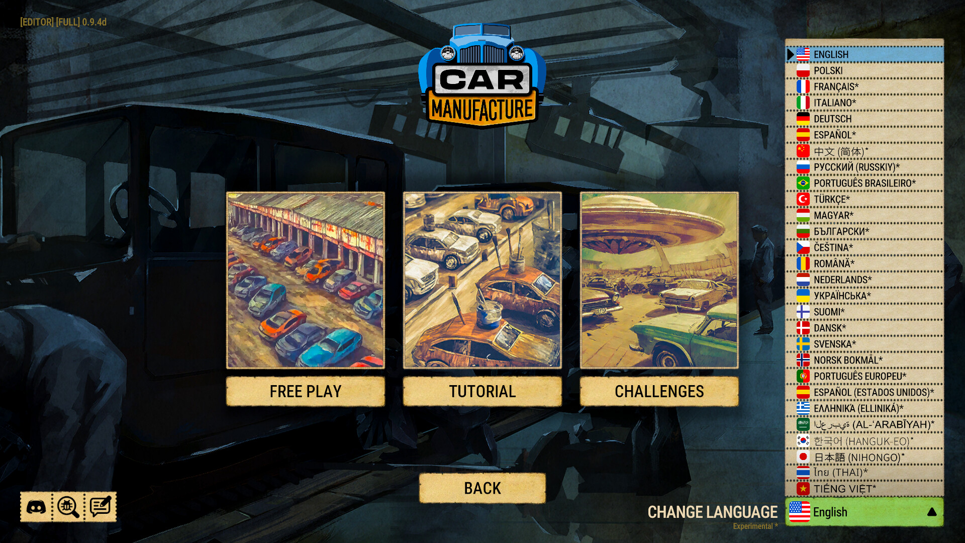 Car Manufacture PC Steam Account