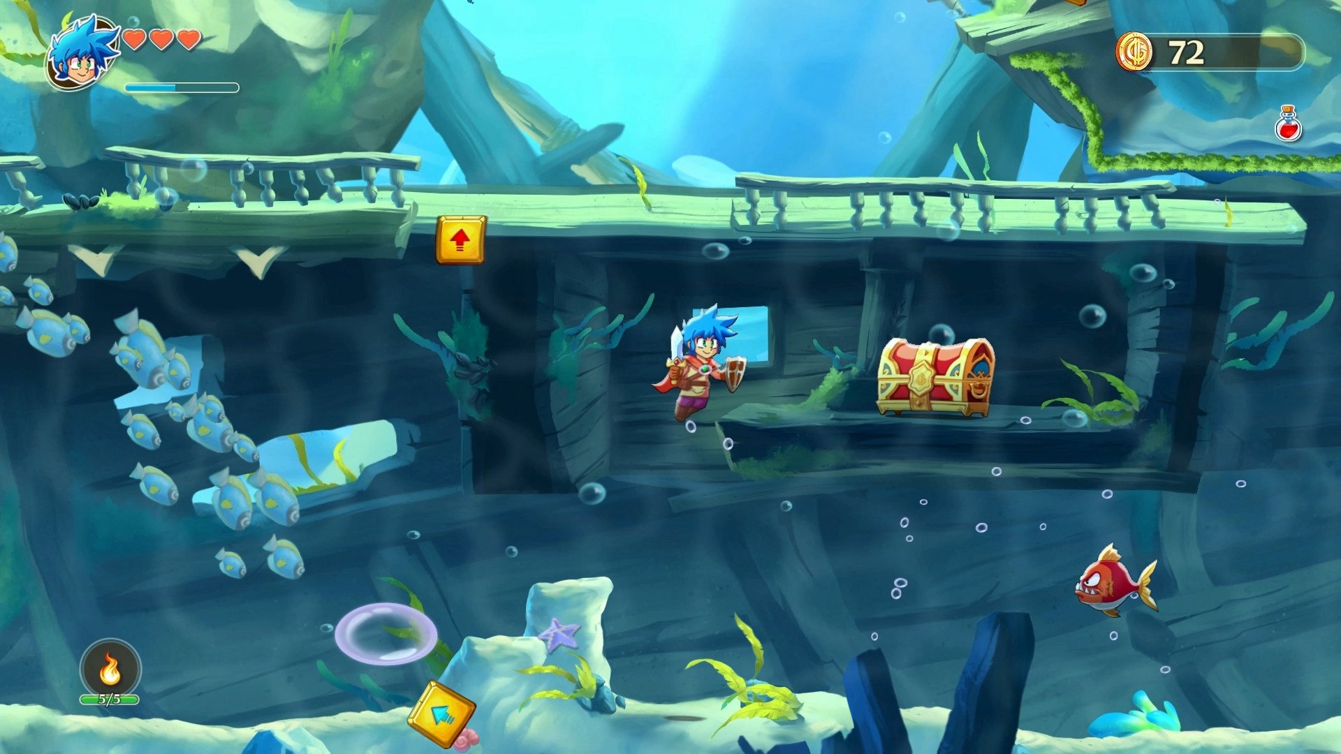 Monster Boy and the Cursed Kingdom Nintendo Switch Access