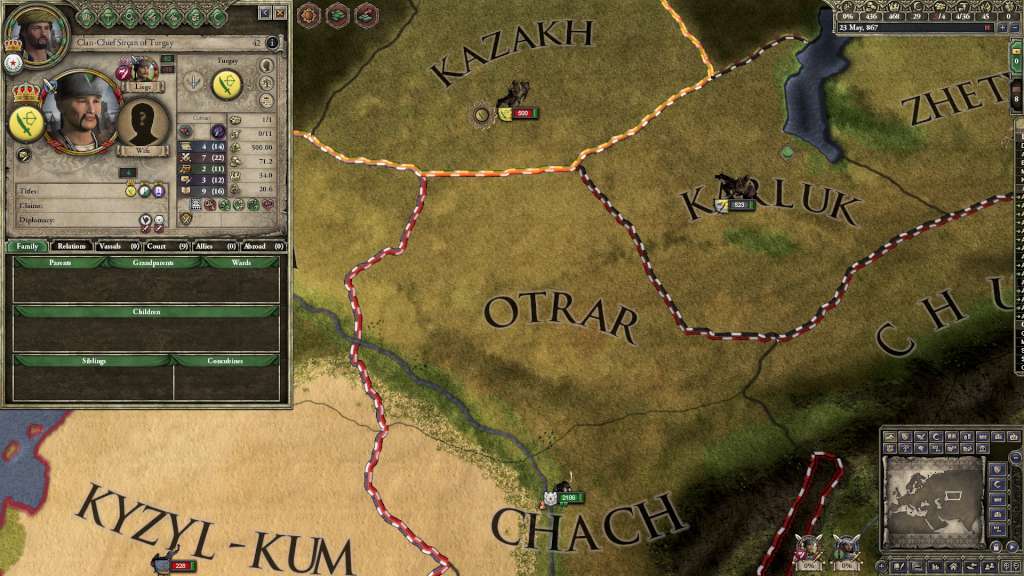Crusader Kings II - Horse Lords DLC EU PC Steam CD Key