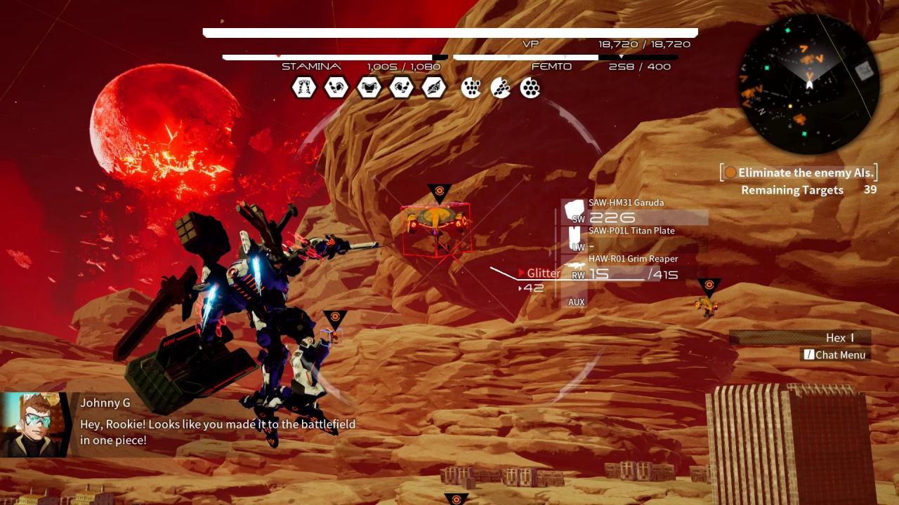 DAEMON X MACHINA Nintendo Switch Access