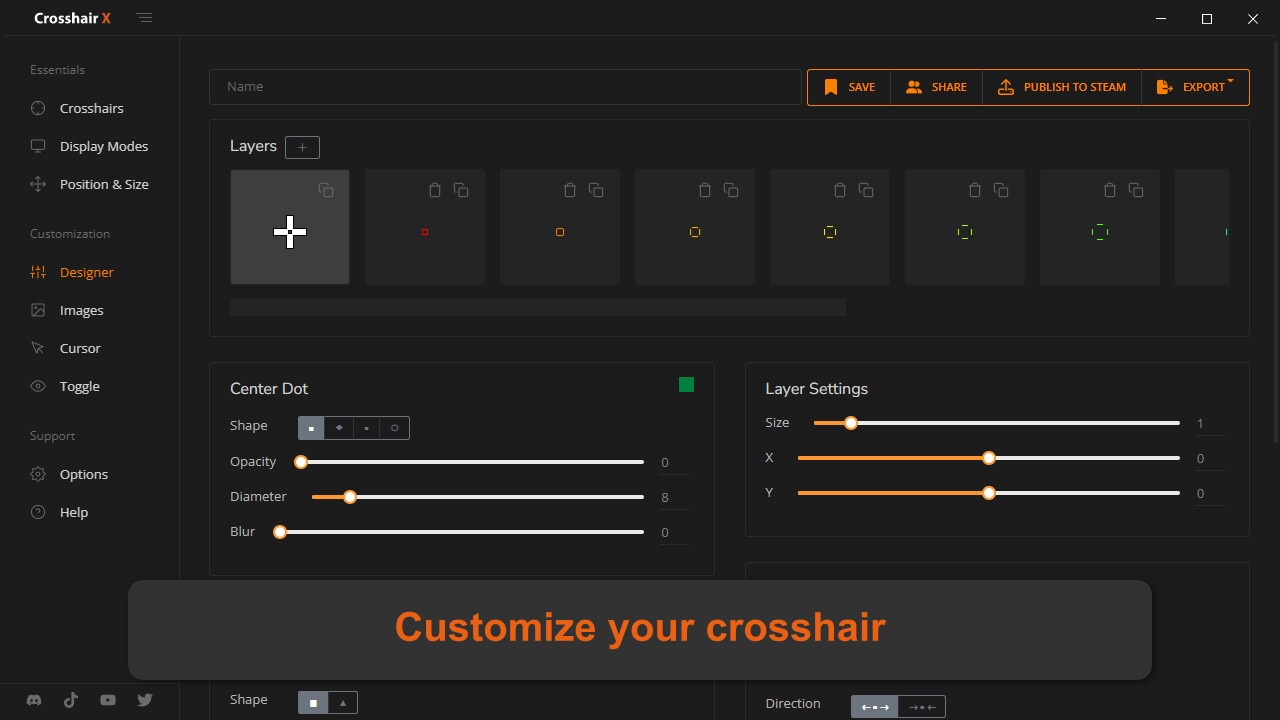 Crosshair X PC Epic Games Account