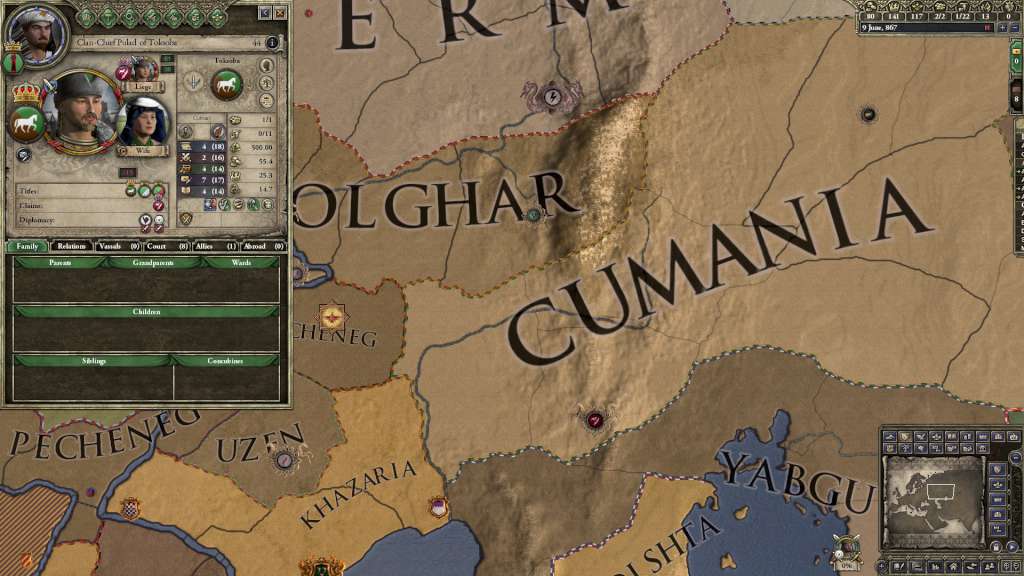 Crusader Kings II - Horse Lords DLC EU PC Steam CD Key