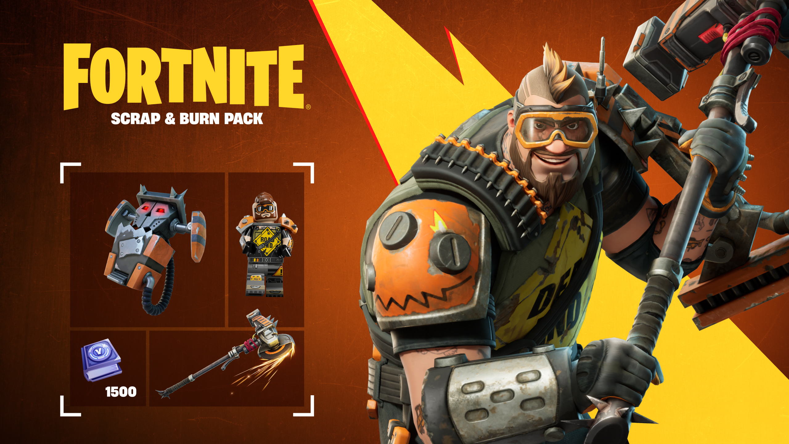 Fortnite - Scrap & Burn Pack DLC ZA XBOX One / Xbox Series X|S CD Key