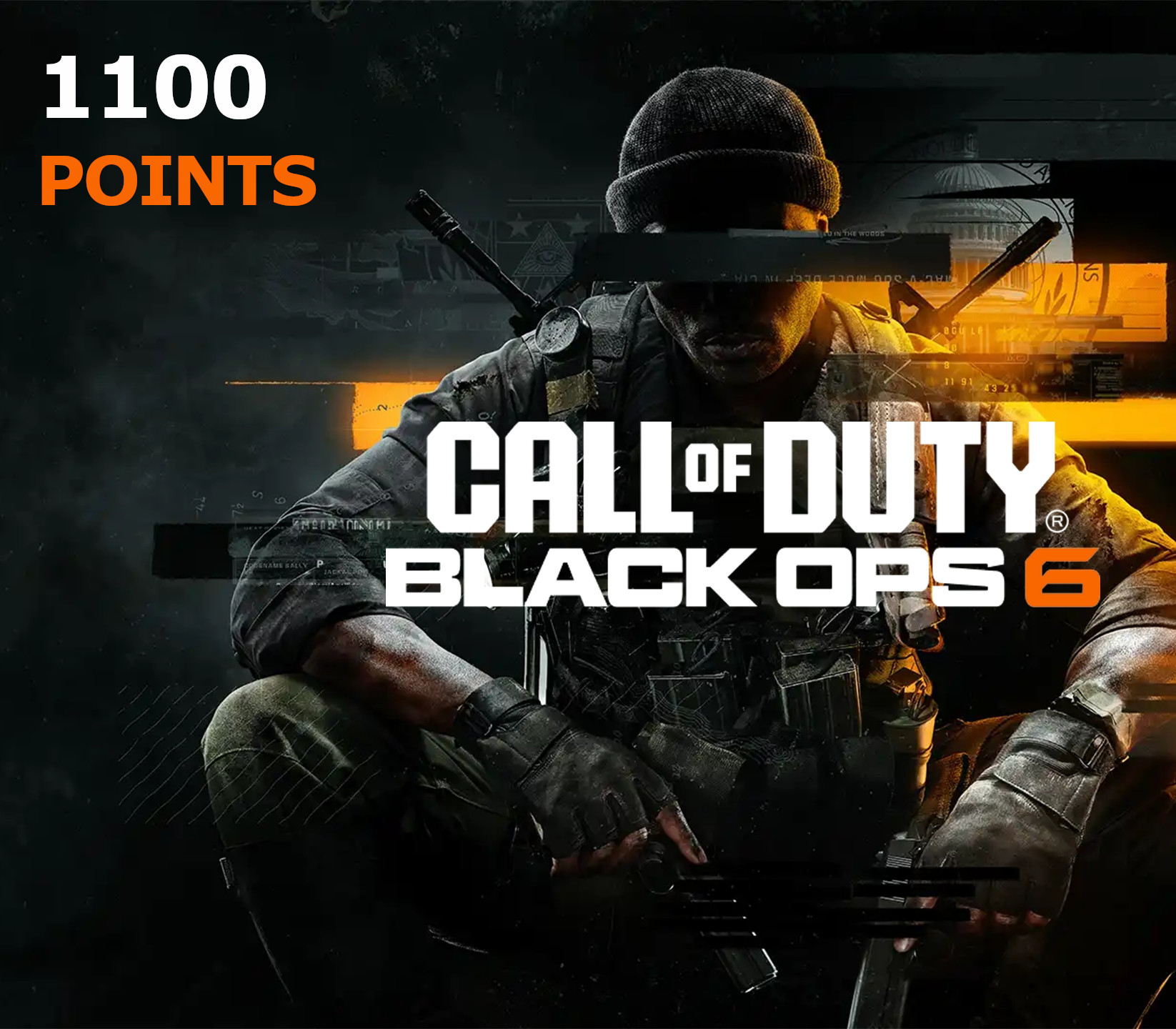 Call of Duty: Black Ops 6 - 1100 COD Points DLC Windows 10 CD Key