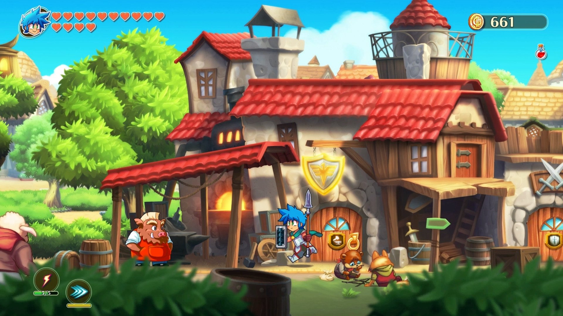 Monster Boy and the Cursed Kingdom Nintendo Switch Access