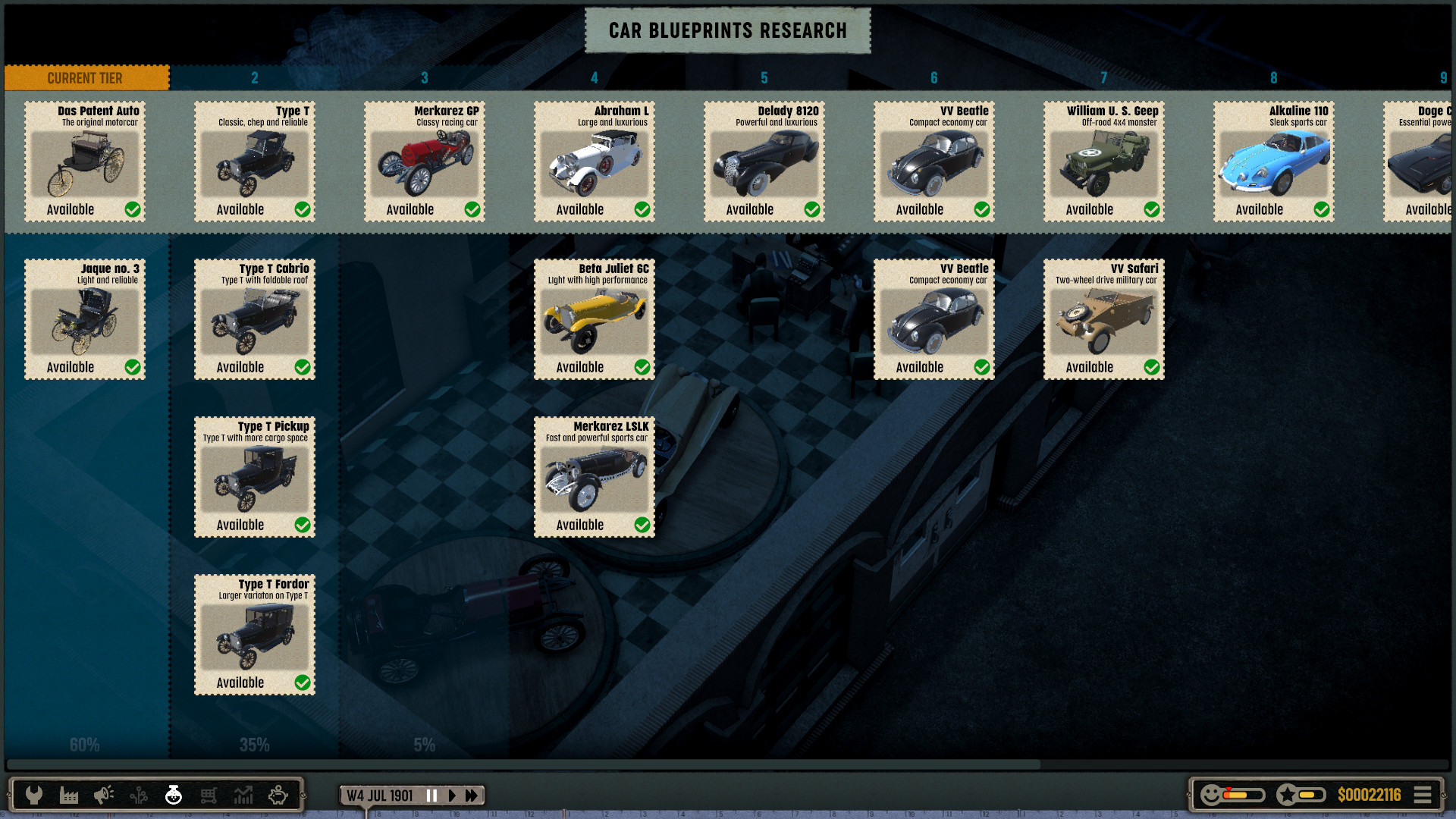 Car Manufacture PC Steam Account