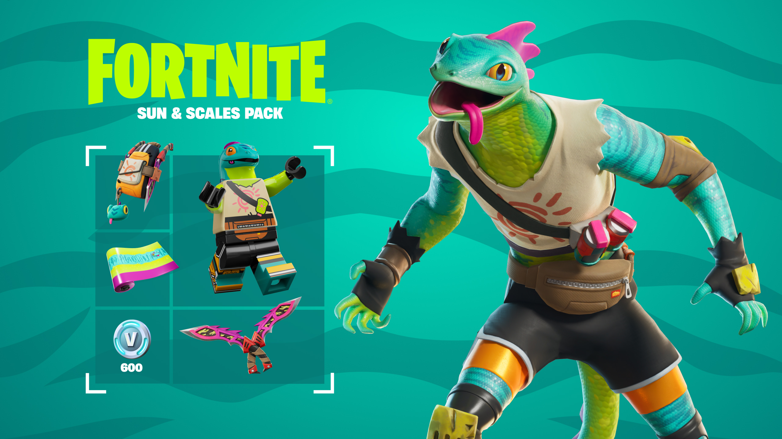 Fortnite - Sun & Scales Pack DLC ZA XBOX One / Xbox Series X|S CD Key