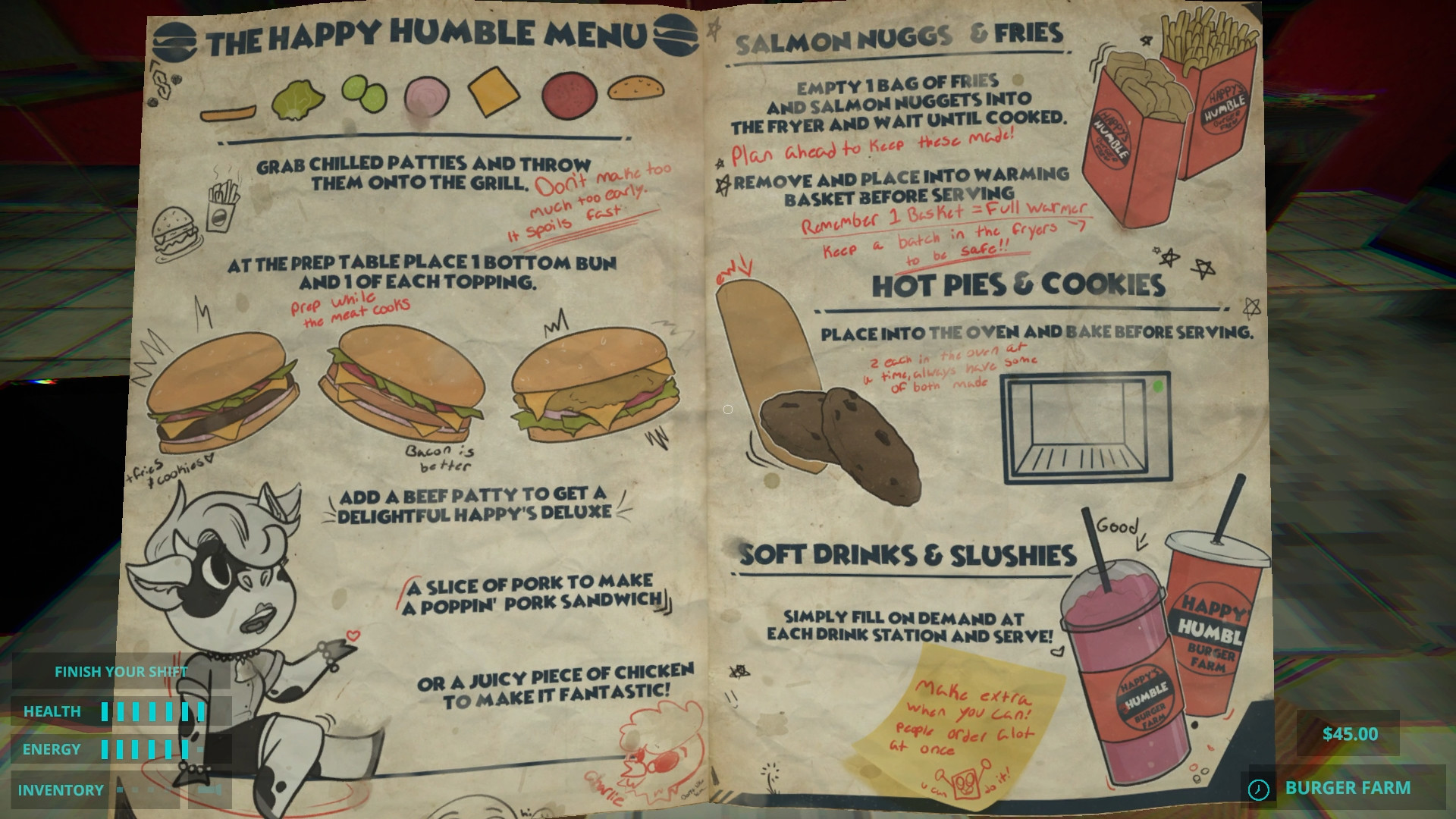 Happy's Humble Burger Farm EU PC Steam CD Key