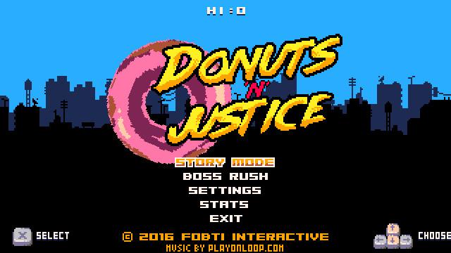 Donuts'n'Justice EU PC Steam CD Key