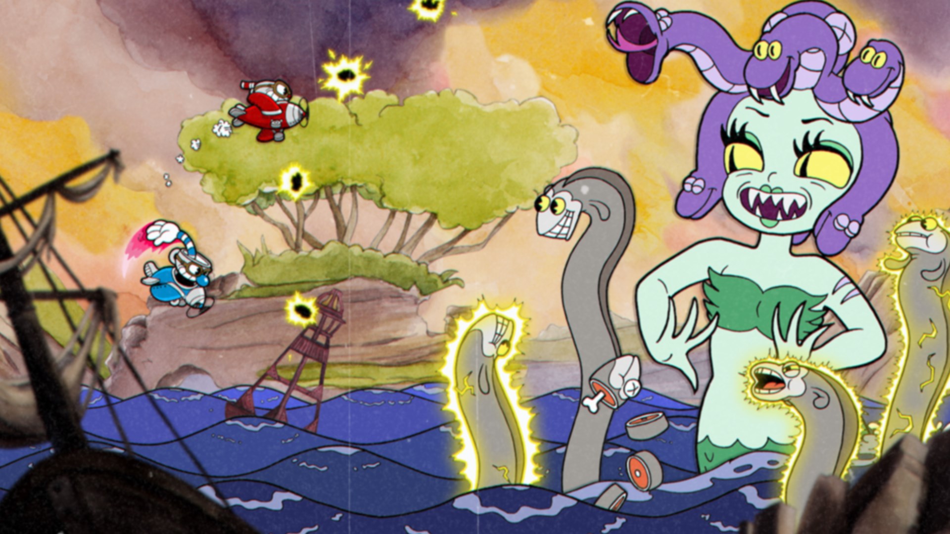 Cuphead & The Delicious Last Course Bundle XBOX One / Xbox Series X|S Account