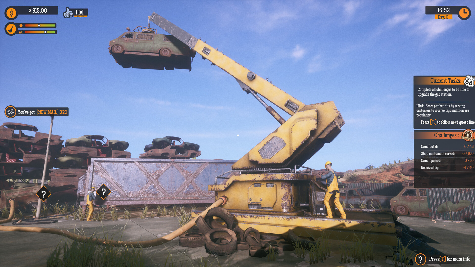 Gas Station Simulator - Car Junkyard DLC PC Steam CD Key