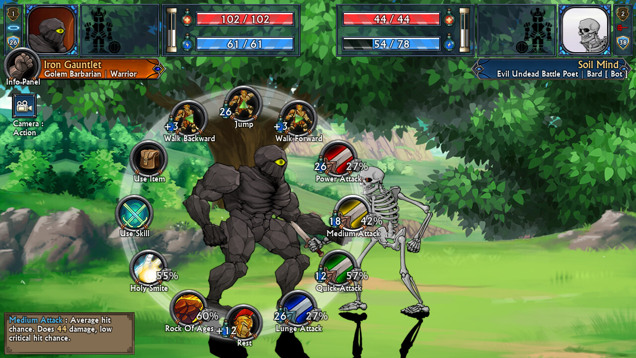 Swords and Sandals Immortals PC Steam Account