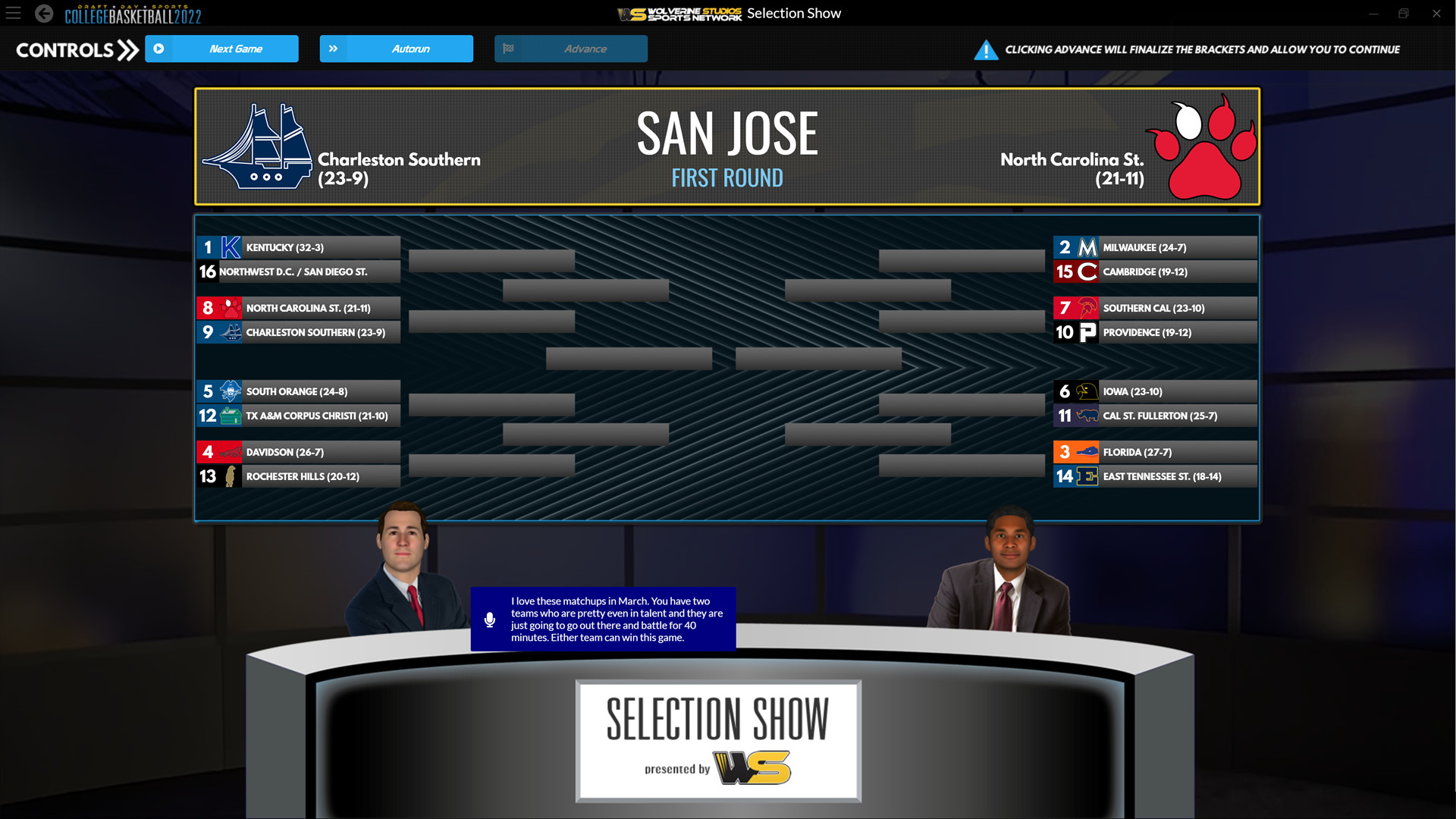 Draft Day Sports: College Basketball 2022 Steam Account