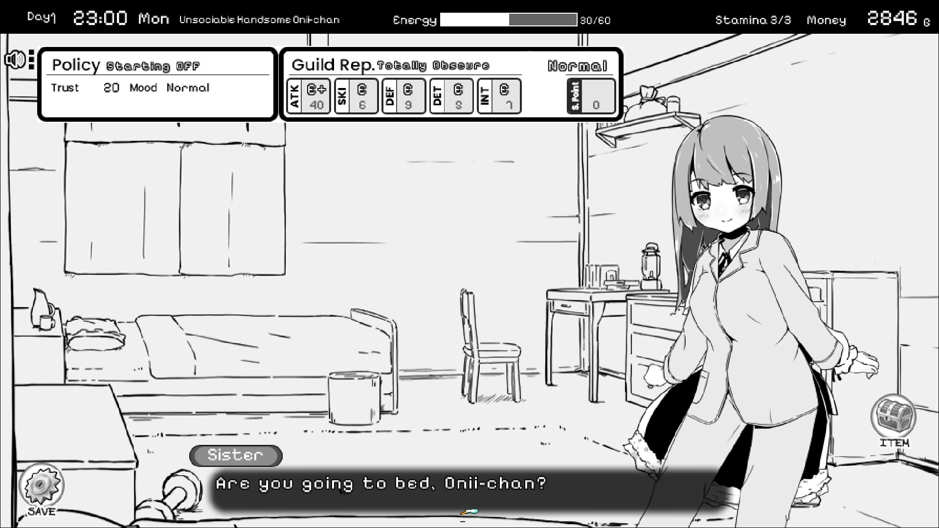 Living With Sister: Monochrome Fantasy PC Steam Account