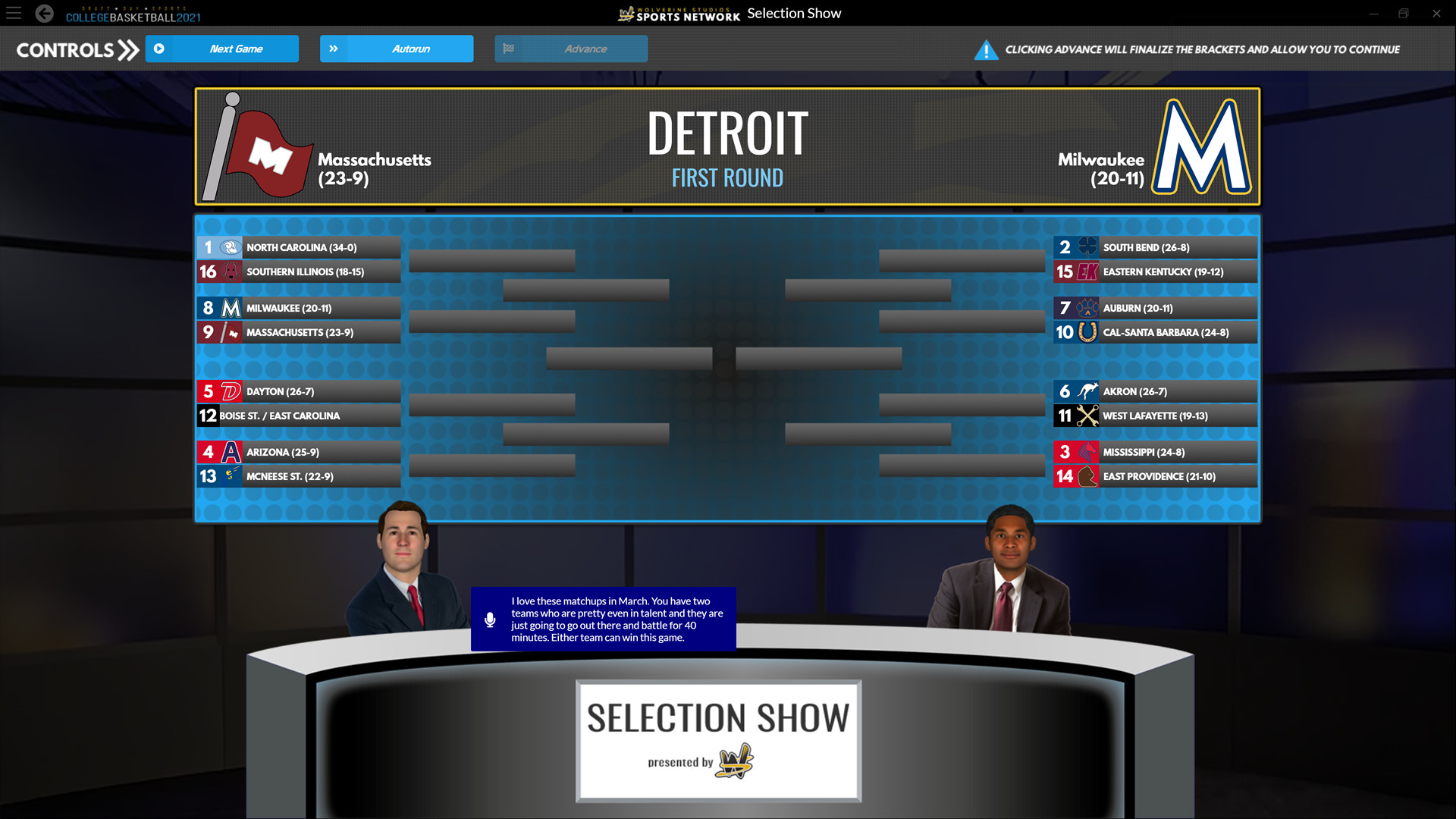 Draft Day Sports: College Basketball 2021 Steam Account