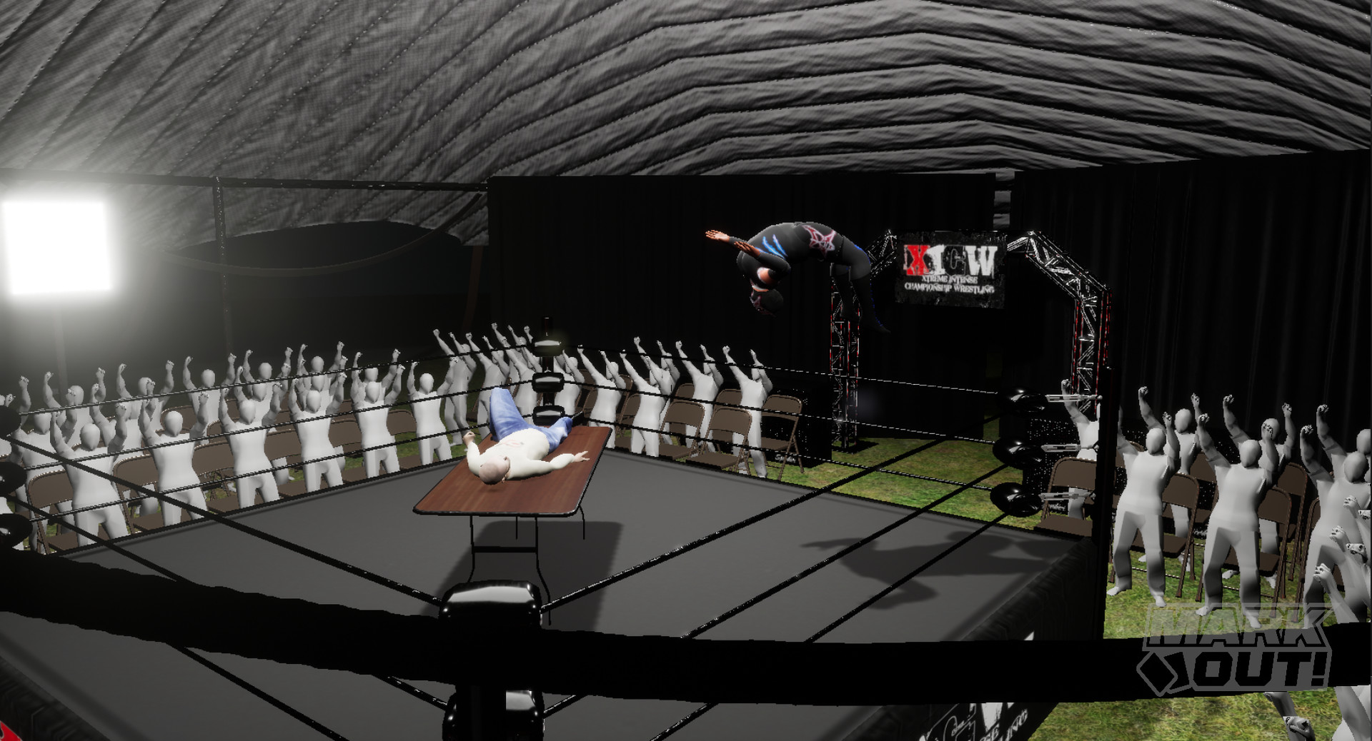 Mark Out! The Wrestling Card Game PC Steam Account
