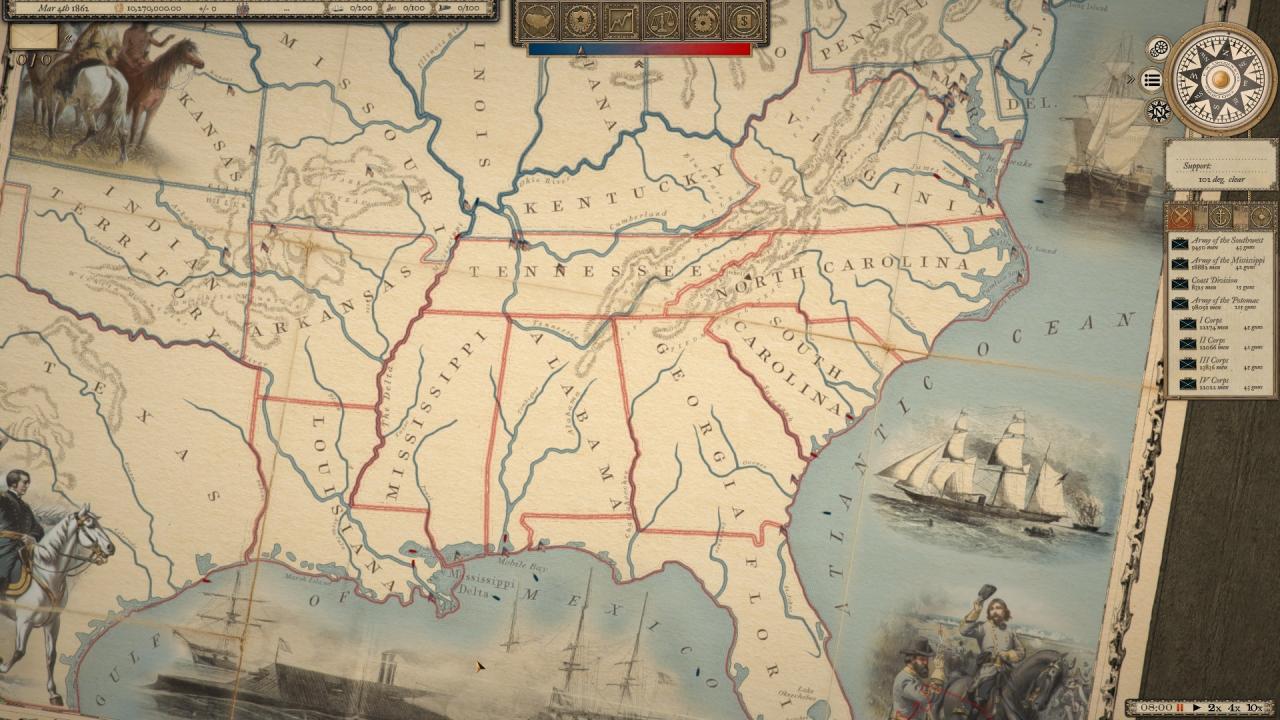 Grand Tactician: The Civil War (1861-1865) PC Steam Account
