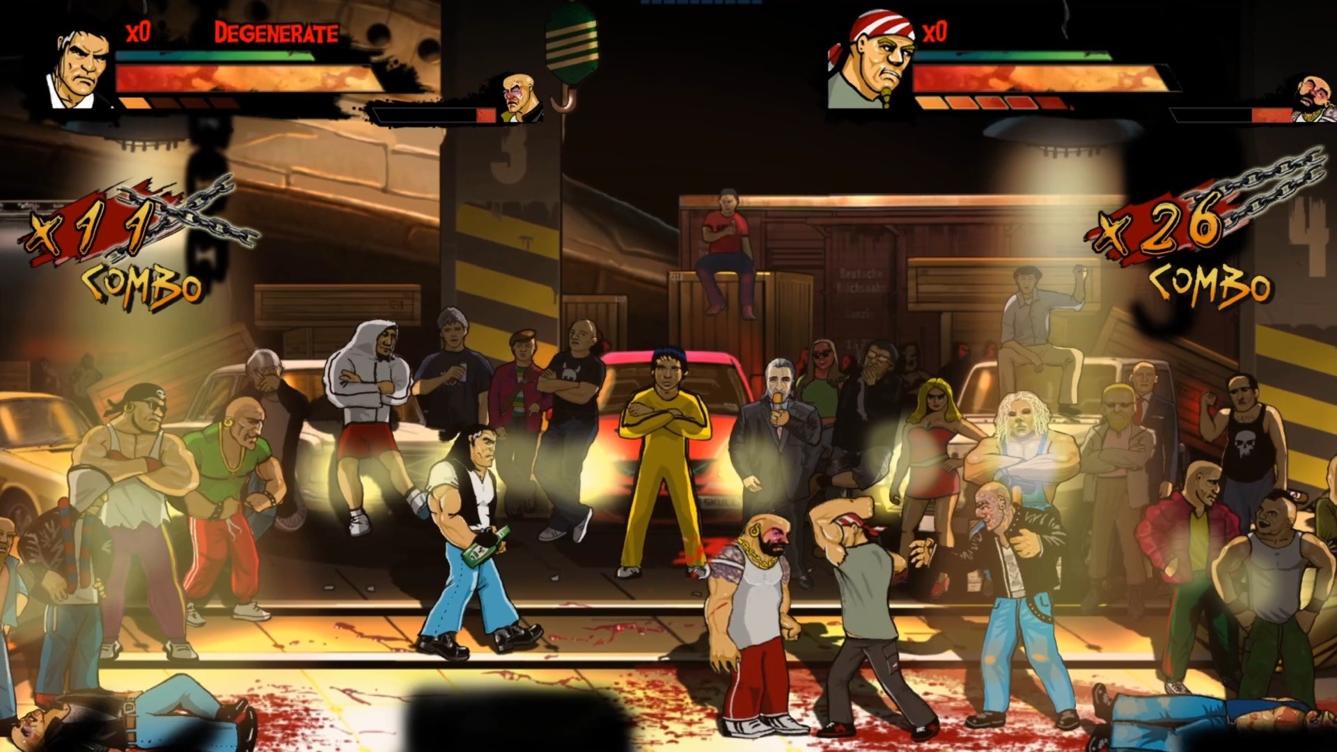 Skinny & Franko: Fists of Violence PC Steam Account