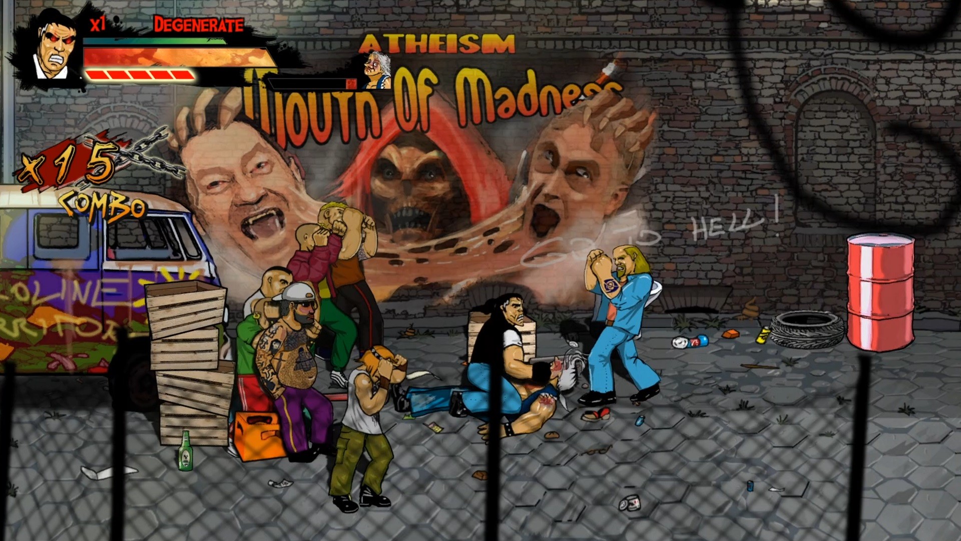 Skinny & Franko: Fists of Violence PC Steam Account