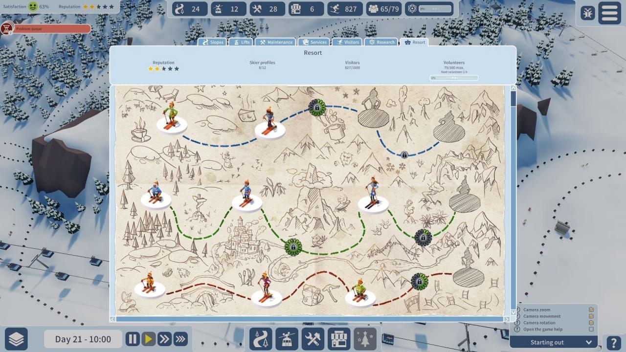 Snowtopia: Ski Resort Builder PC Steam Account