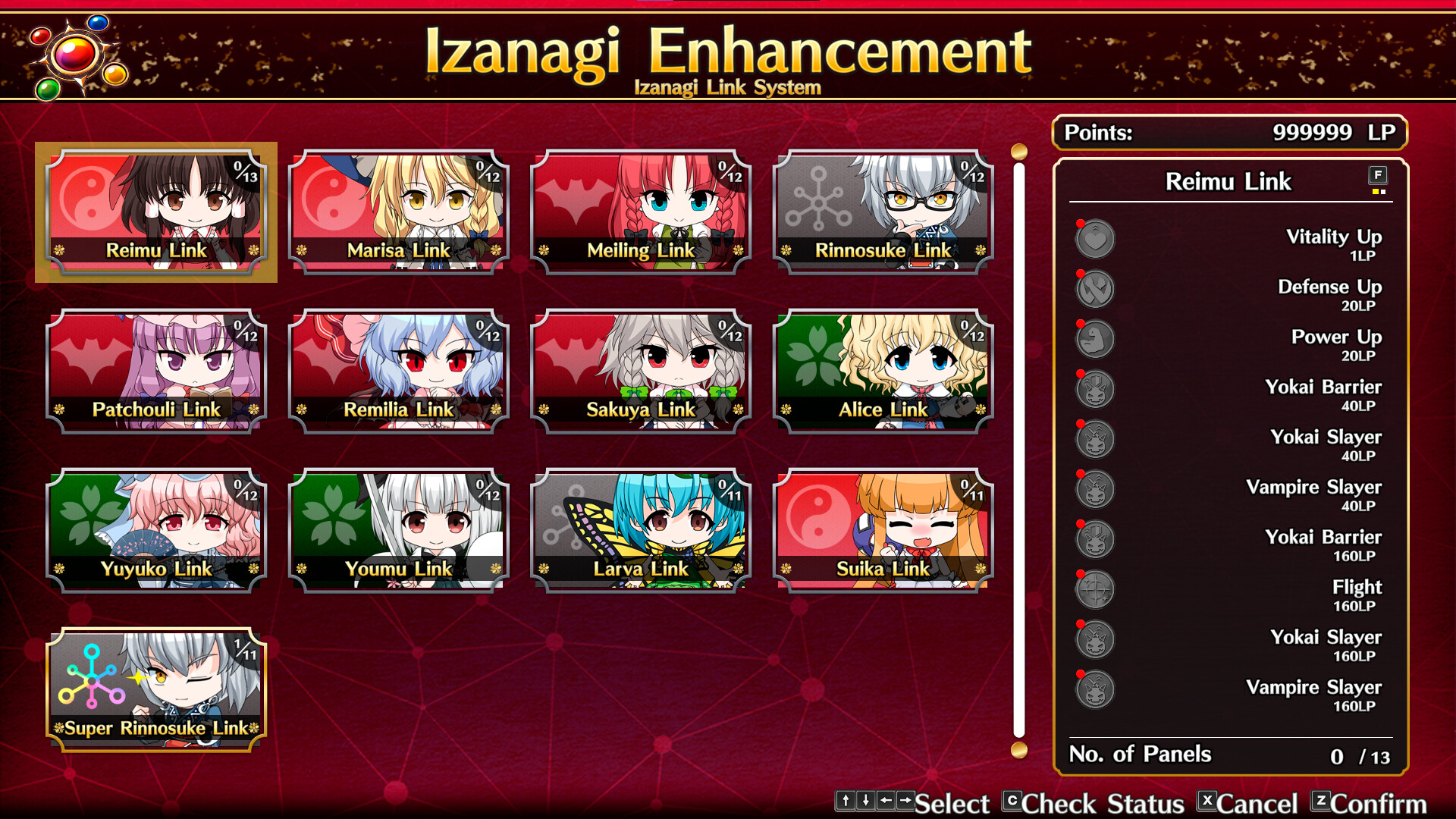 Touhou Genso Wanderer -FORESIGHT- PC Steam Account