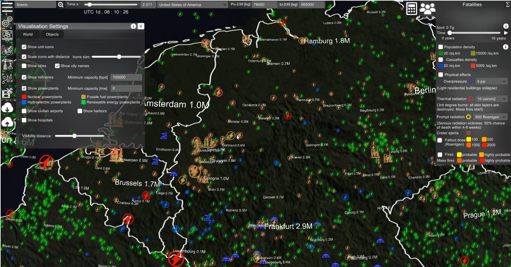 Nuclear War Simulator PC Steam Account