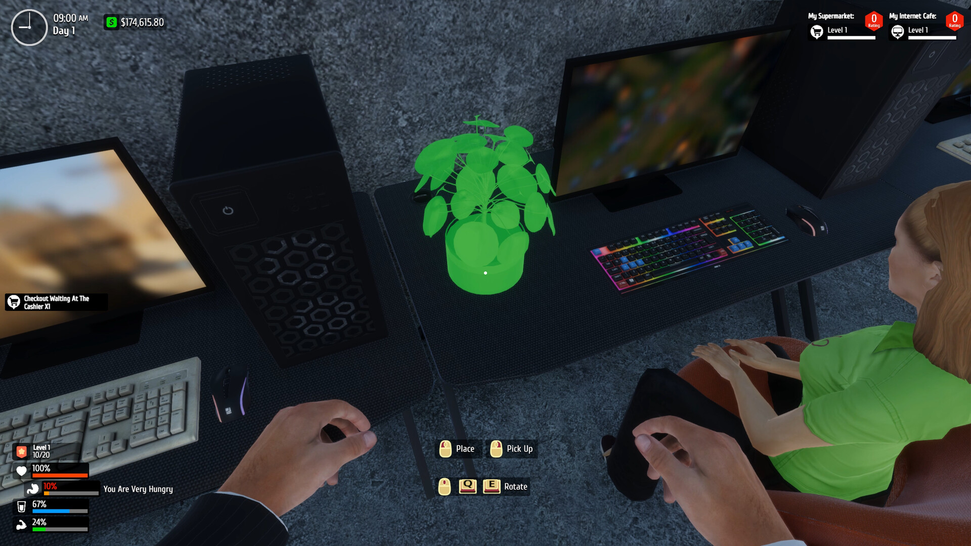 Internet Cafe & Supermarket Simulator 2024 PC Steam Account