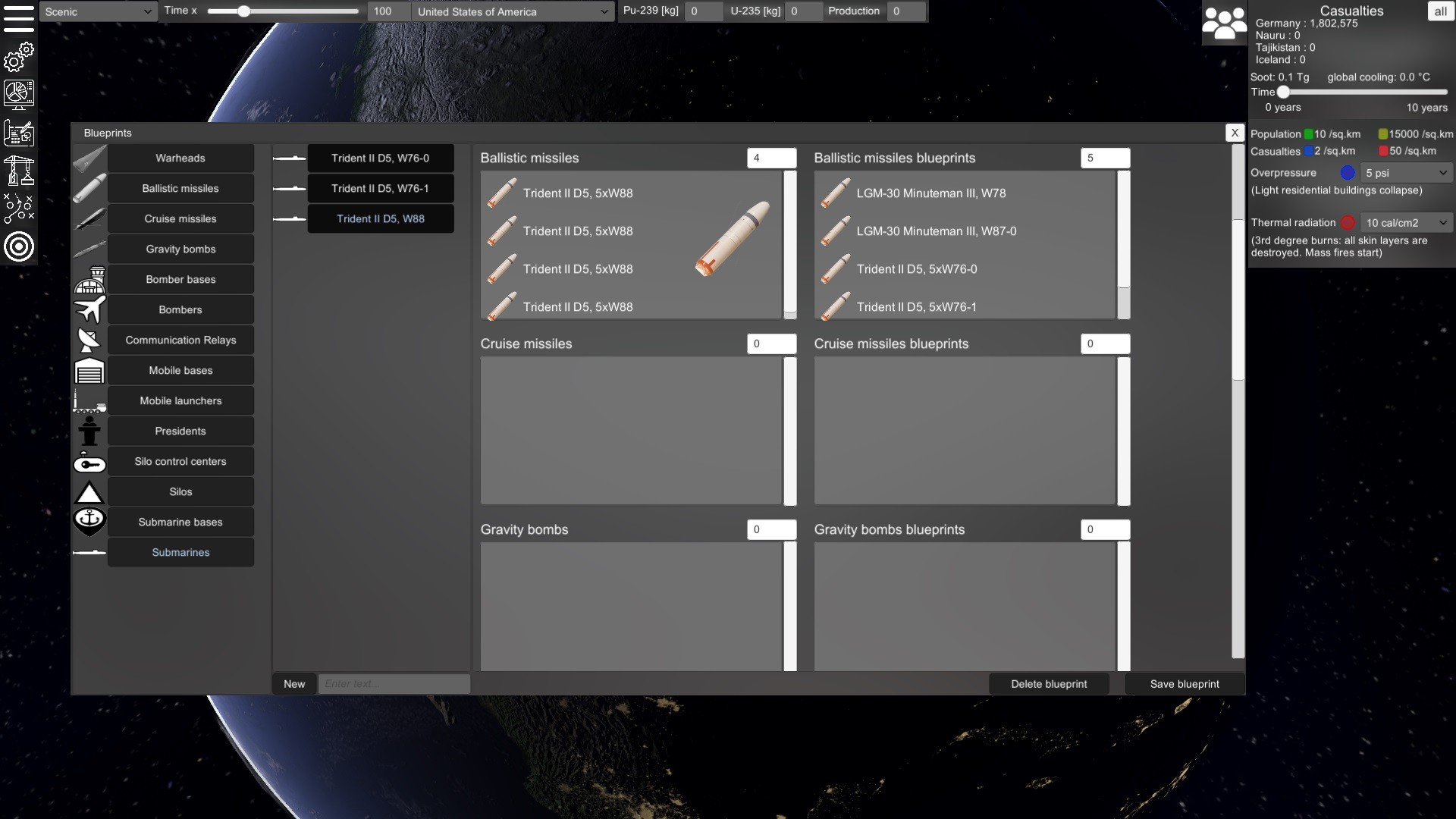Nuclear War Simulator PC Steam Account