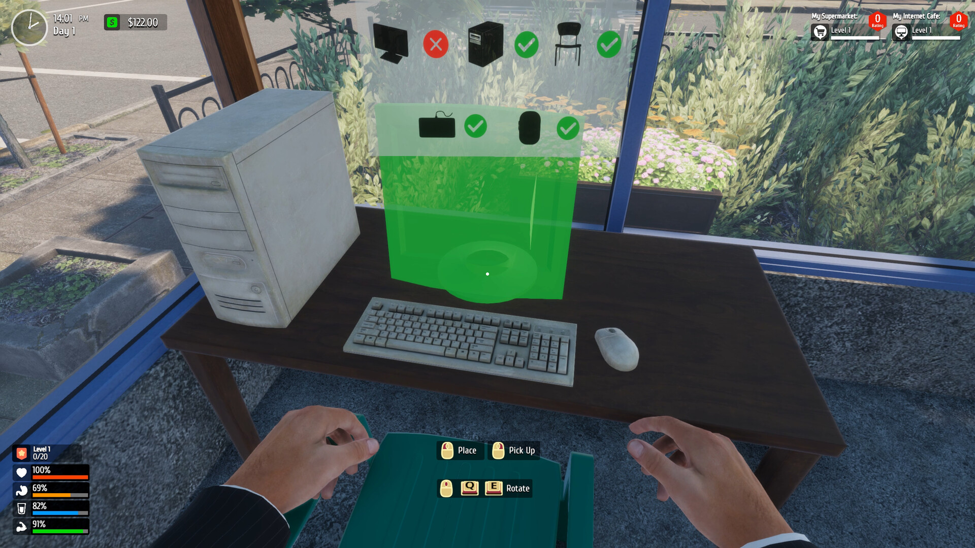 Internet Cafe & Supermarket Simulator 2024 PC Steam Account