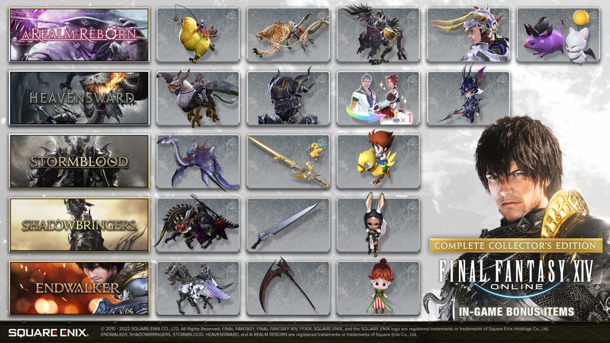 Final Fantasy XIV Online Complete Collector's Edition PS4 Account